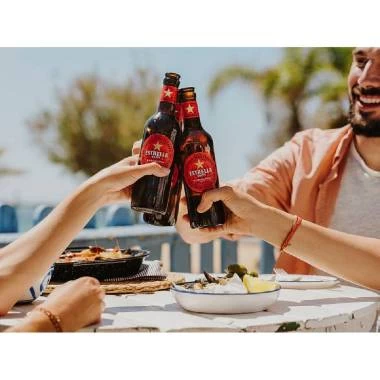 Pivo Estrella Damm 0,5l can