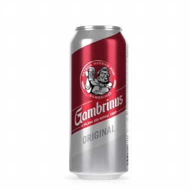 Gambrinus Original - svetlo pivo limenka 0,5L