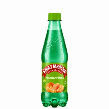Knjaz Miloš Voda Gazirana Aromatična Mandarina 0,5l PET
