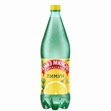 Knjaz Miloš voda gazirana Aromatični limun 1,25l PET