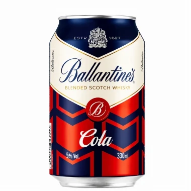 Koktel Ballantine's & Cola 0,33l