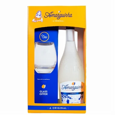 Liker Amarguinha Amendoa Amarga + Čaša 0,7l 