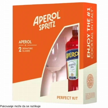 Liker Aperol 0,7 l +Poklon Signatura čaša