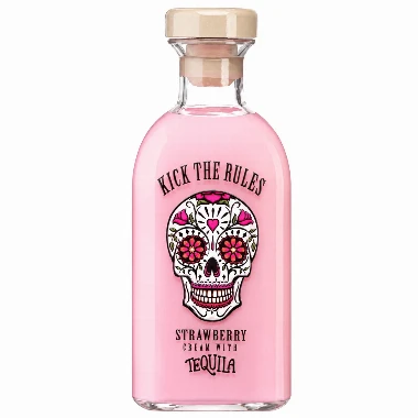 Liker Kick the Rules Strawberry With Tequila 0,7l