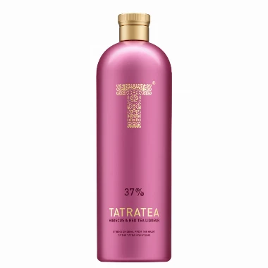 Liker Tatratea Hibiskus & Crveni čaj  37% 0,7l