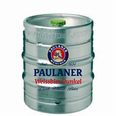 PAULANER WEISSBIER PŠENIČNO TAMNO PIVO bure 30l