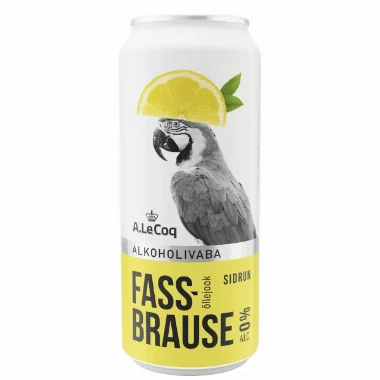 Pivo Bezalkoholno Fassbrause Limun 0%, 05l lim