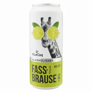 Pivo Bezalkoholno Fassbrause Mojito 0% 0,5l lim
