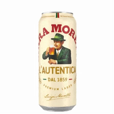 Pivo Birra Moretti 0,5l CAN