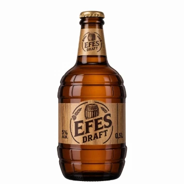 Pivo Efes Draft 0,5l  Nepovratna Ambalaža