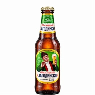 Pivo Jagodinsko 0,33l Nepovratna ambalaža