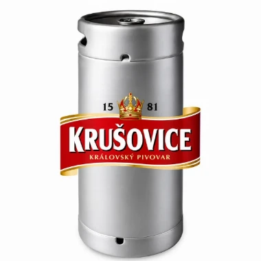 Pivo Krušovice Svetlo 20l  Povratna Ambalaža