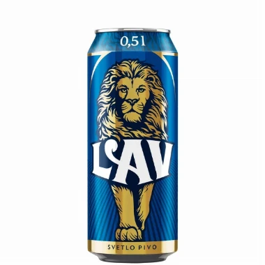 Pivo Lav 0,5l CAN