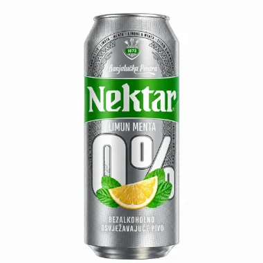 Pivo Nektar Limun Menta 0% Limenka 0,5l