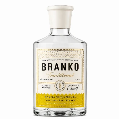 Rakija Branko Traditional viljamovka 0,7l