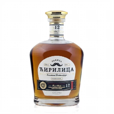 Rakija Ćirilica Šljivovica - 12 godina 0.7l