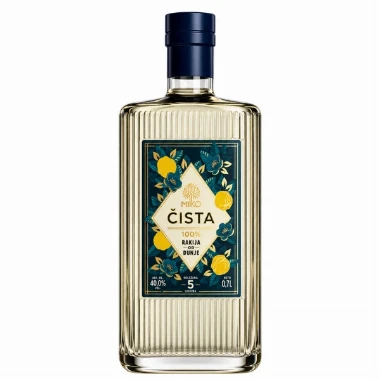 Rakija Čista Bela Dunja 0,7l