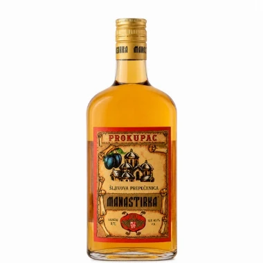 Rakija Prokupac Manastirka Šljivova Preprečenica  0,5L