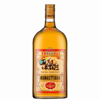 Rakija Prokupac Manastirka Šljivova Preprečenica 1L