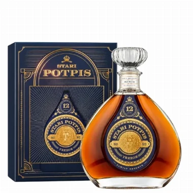 Rakija Stari Potpis Šljiva 0,7l – 12 godina Trezor Box