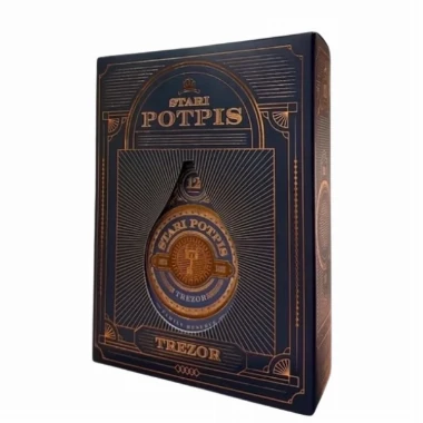 Rakija Stari Potpis Šljiva  Trezor Box  0,7l