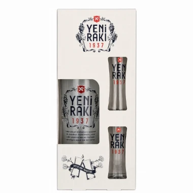 Rakija Yeni 0,7 l + Poklon 2 čaše 0,7l