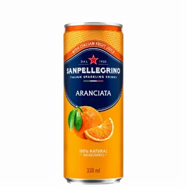 Sanpellegrino Gazirani Sok narandža 0,33l can