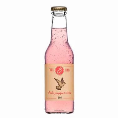 Soda Three Cents Pink Grapefruit 0,2l