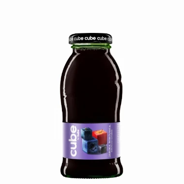 Sok Cube By Tube Borovnica (mix) 0,2l Staklo
