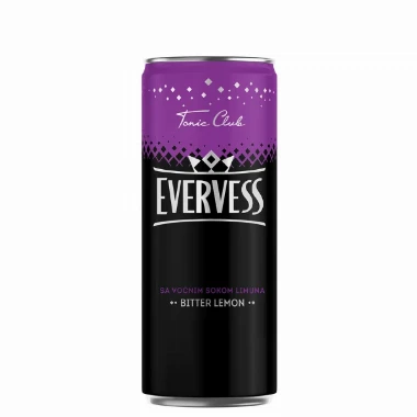 Sok gazirani Evervess bitter lemon 0,33l CAN