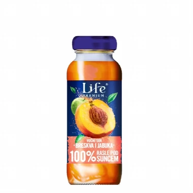 Sok Life Premium Breskva i Jabuka 0,2l fl.