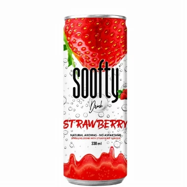 Soofty Gazirani Sok Jagoda 0,33l