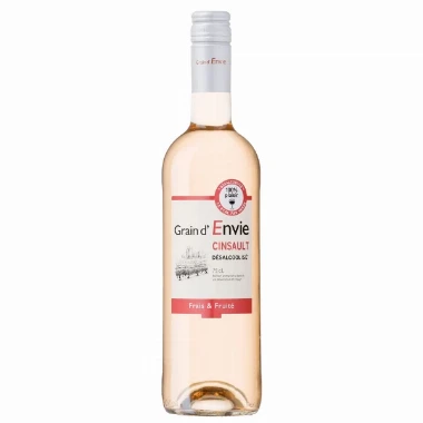 Vino Bezalkoholno Grain d'Envie Merlot Rose Cinsault  0,75l