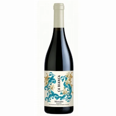 Vino Moscato d ’ asti ca ’ bianca 0,75l