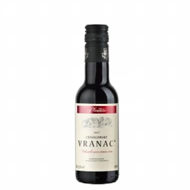 Vino Plantaže Vranac 0,187l