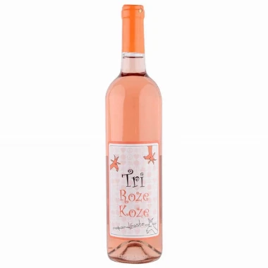 Vino Tri roze koze  0,75l