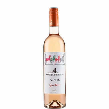 Vino Zvonko Bogdan Rose (4 konja debela) 0.75l