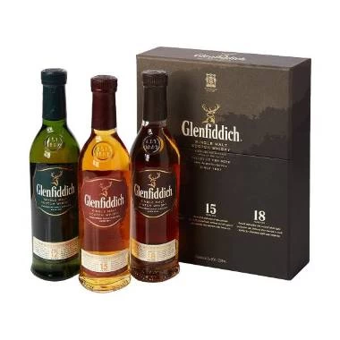 Viski Glenfiddich Mix Pack 3x0,2 