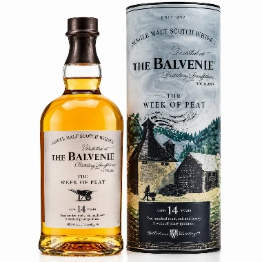 Viski The Balvenie The Week of Peat 0,7l