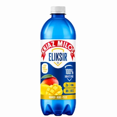 Knjaz Miloš Voda Eliksir Mango - Aloe Vera 0,7l